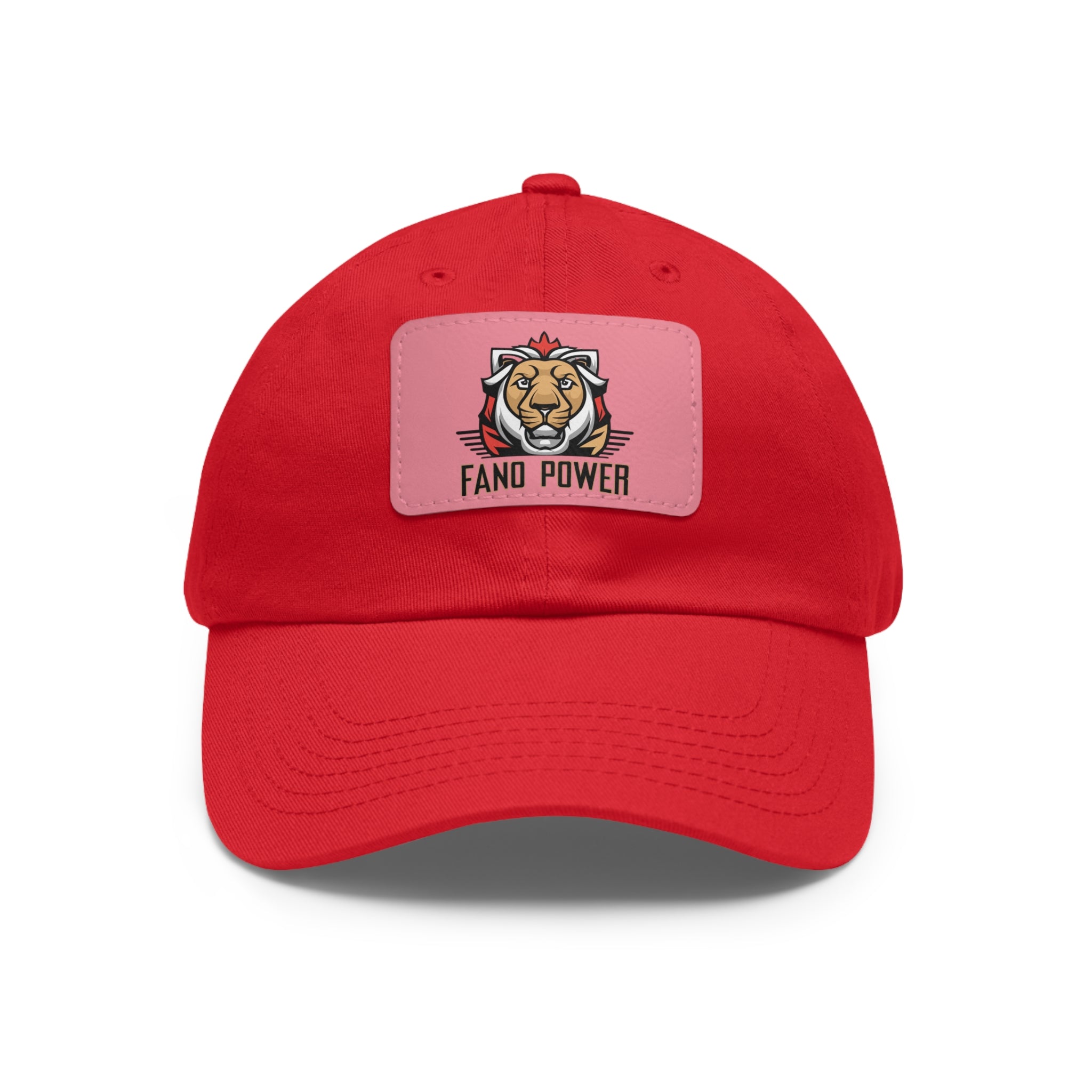 Fano Power  Dad Hat with Leather Patch (Rectangle)