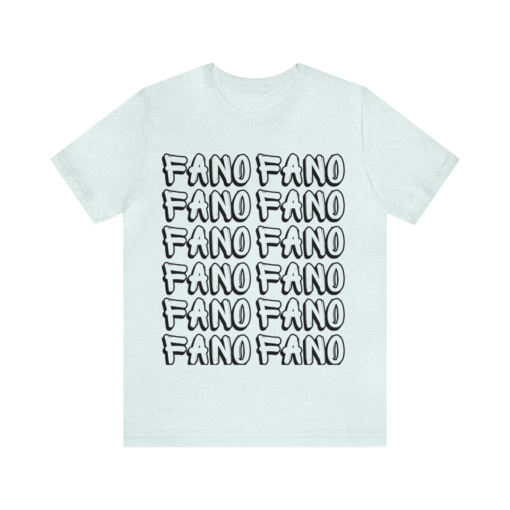 FANO FANO UNISEX JERSEY SHORT SLEEVE TEE