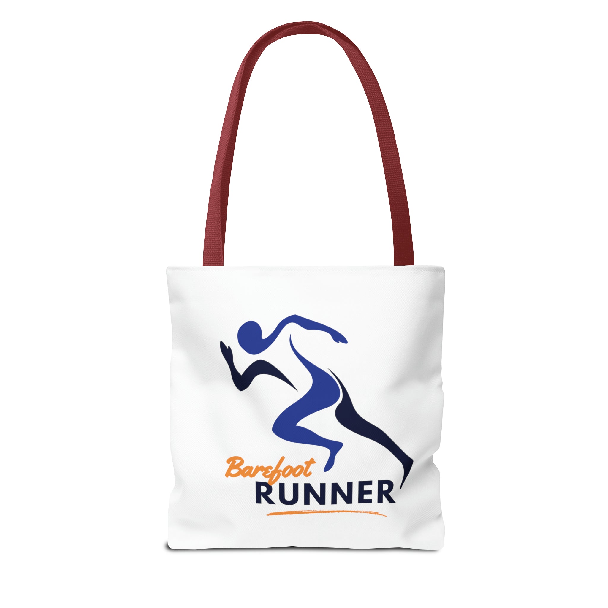 Barefoot Runner Tote Bag (AOP)