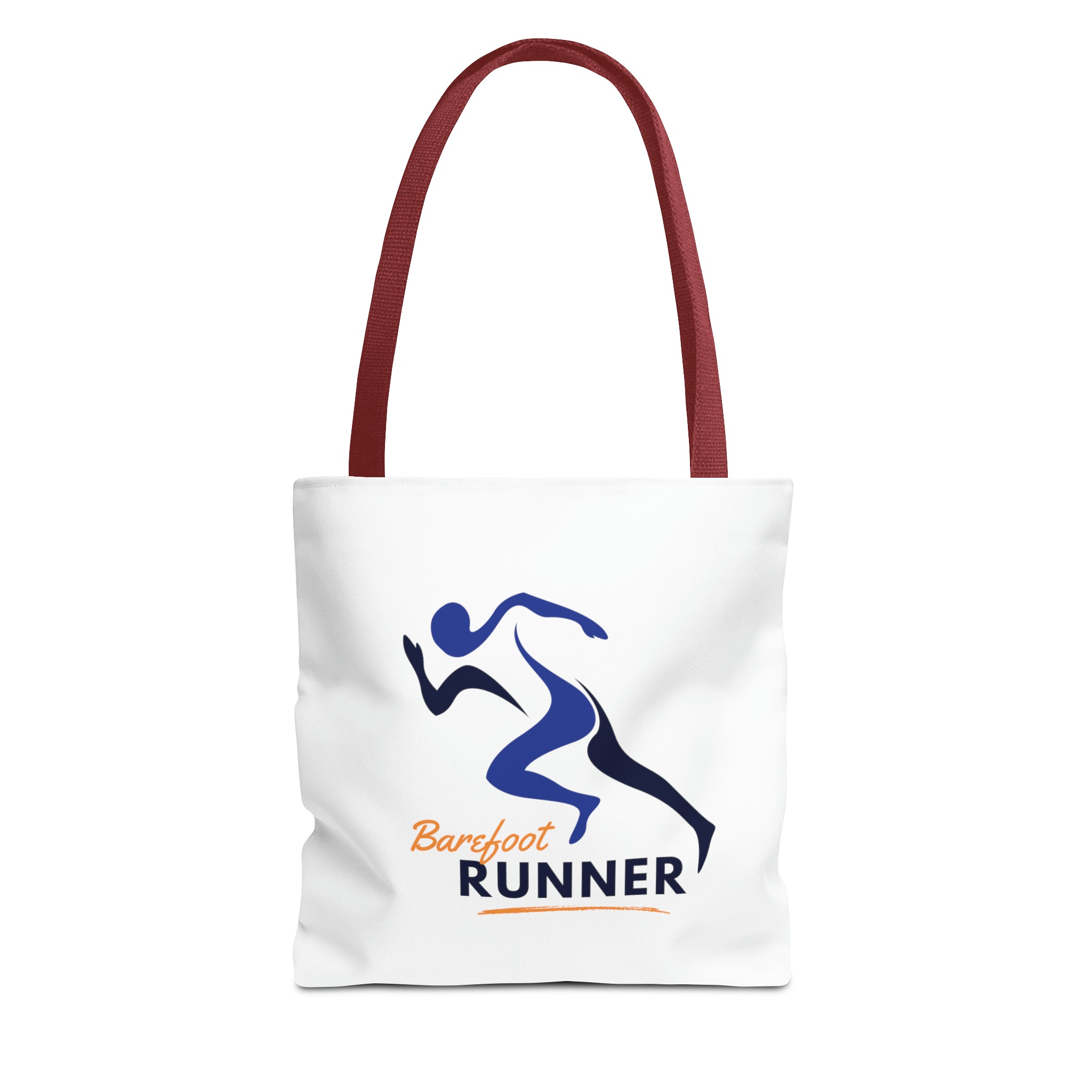 Barefoot Runner Tote Bag (AOP)