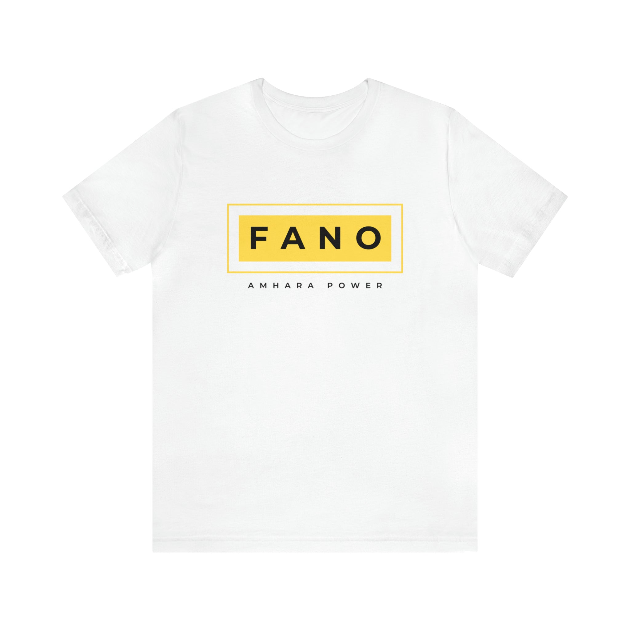 UNISEX FANO YELLOW JERSEY TEE