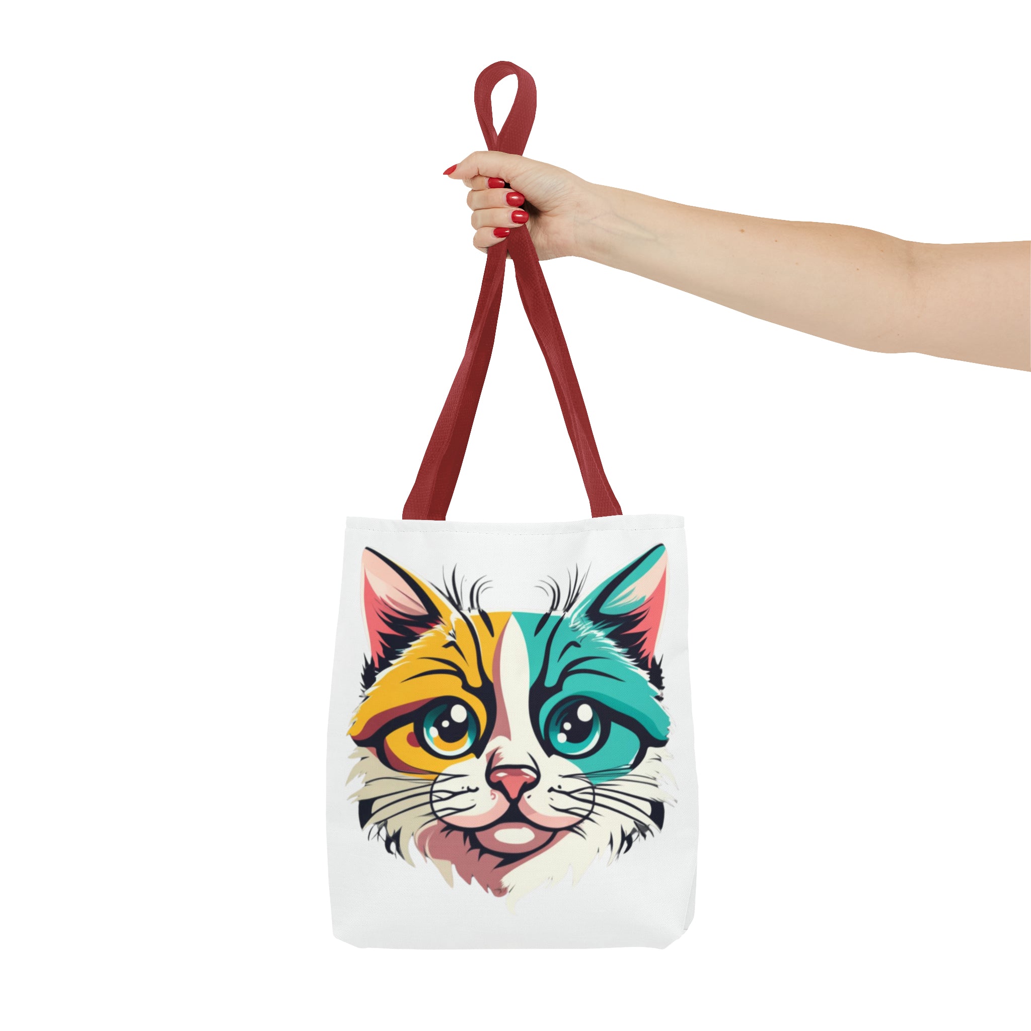 Cat Face Tote Bag (AOP)