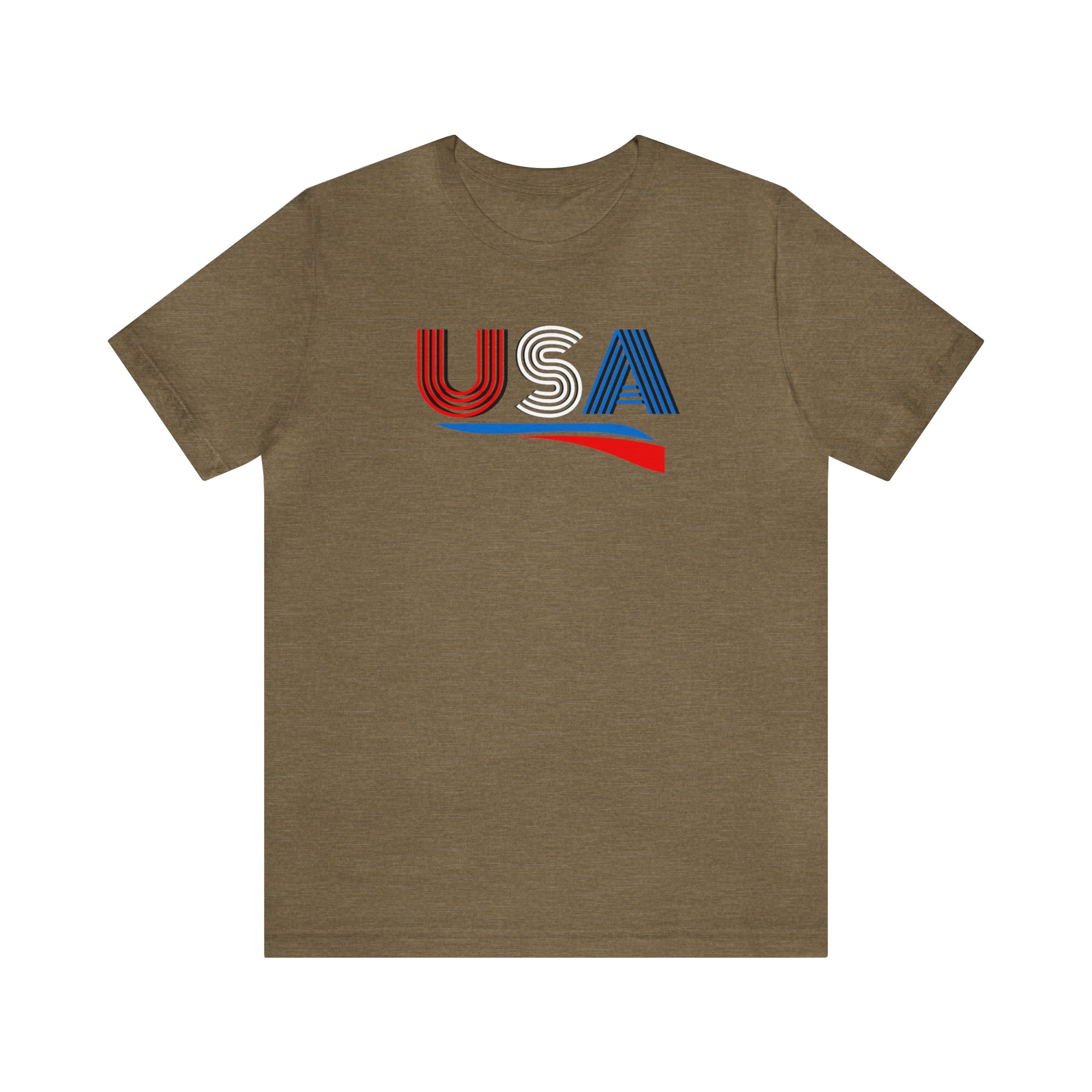 U.S.A UNISEX JERSEY SHORT SLEEVE TEE