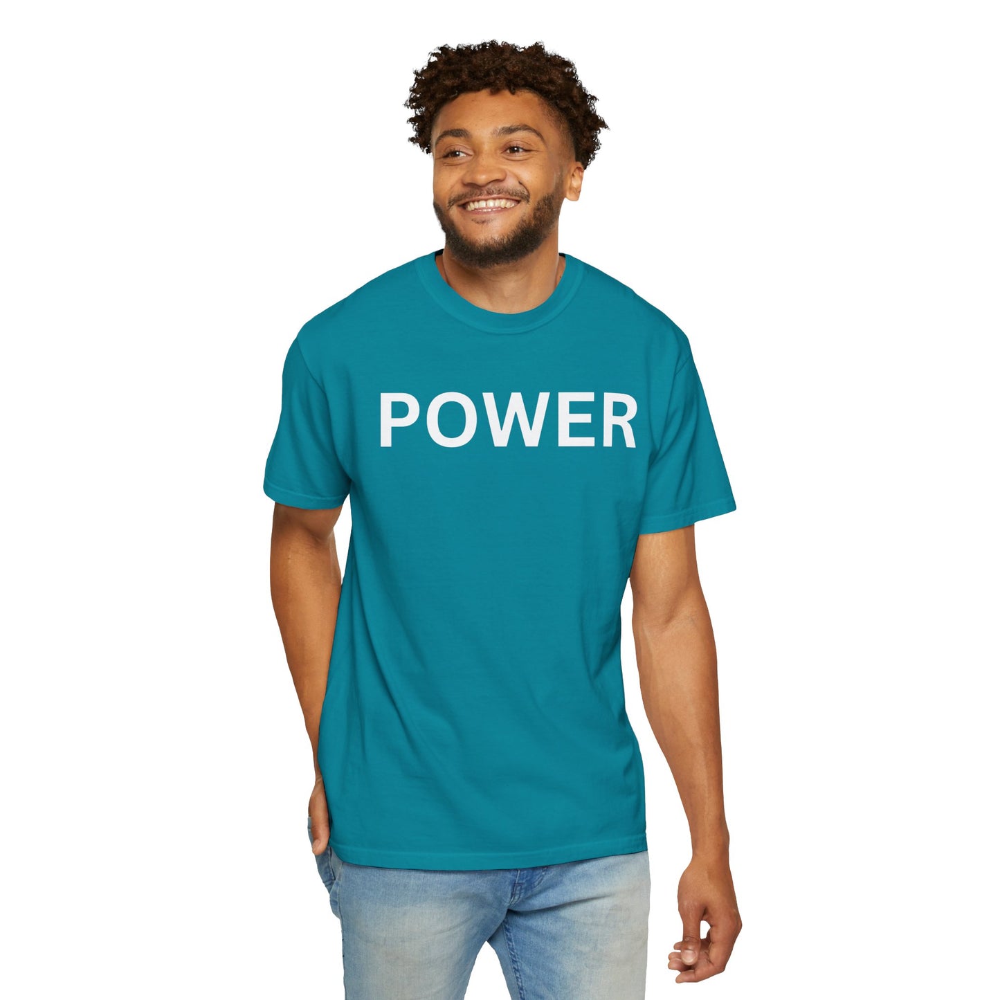Empowerment Unisex T-Shirt - Garment-Dyed Tee for Motivation, Casual Wear, Gift for Friends, Positive Vibes, Everyday Statement