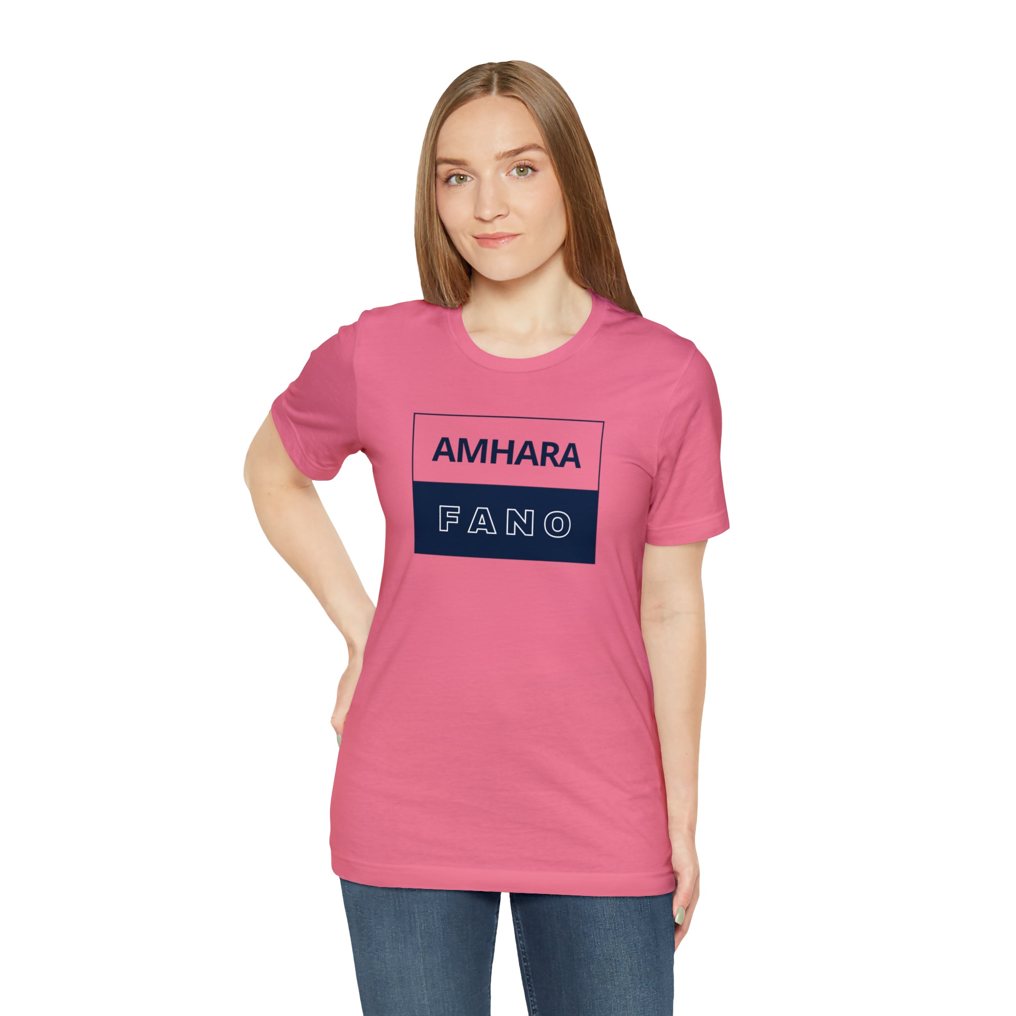 AMHARA FANO UNISEX JERSEY SHORT SLEEVE TEE