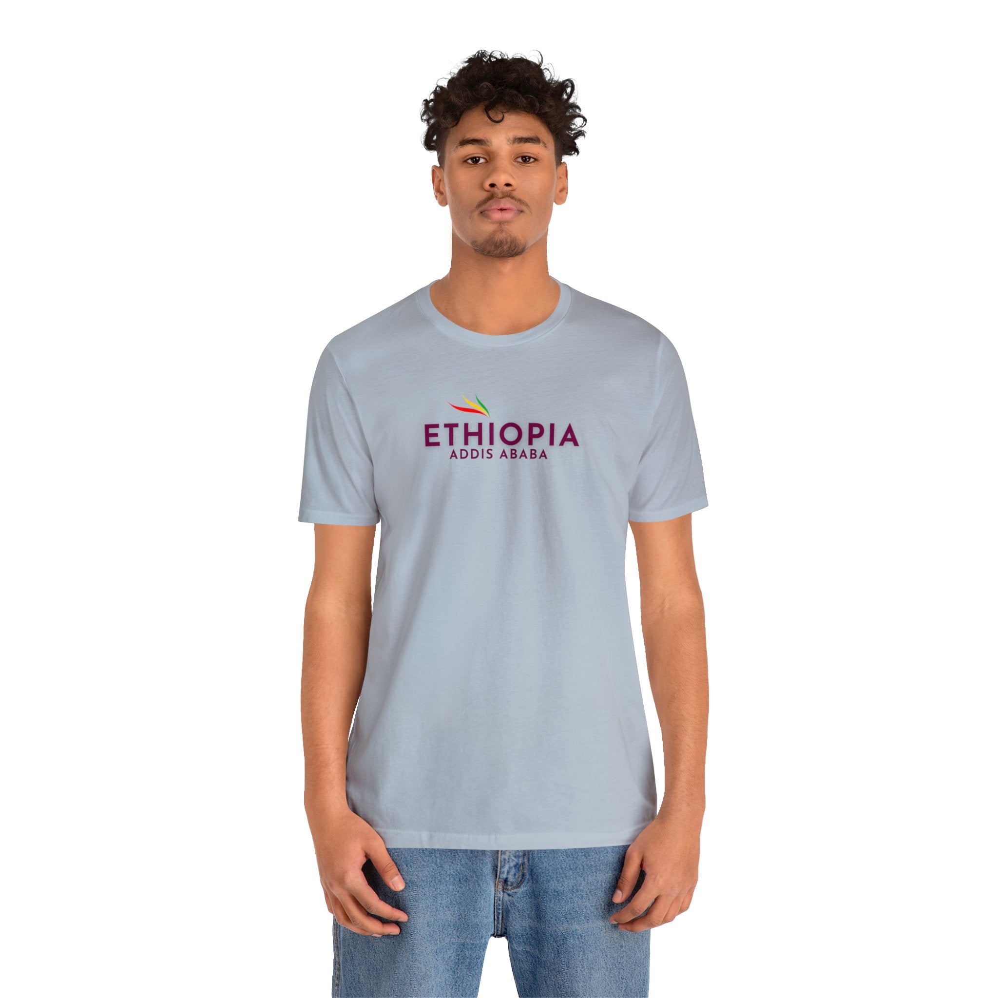 Ethiopia Addis Ababa Unisex Jersey Short Sleeve Tee