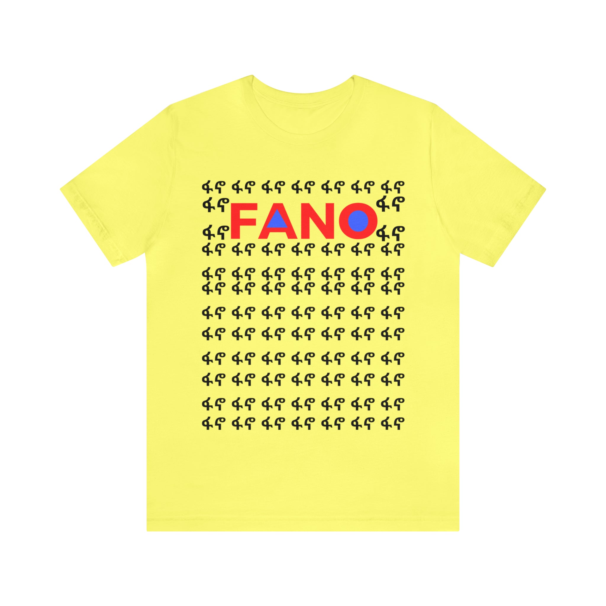 FANO FIDEL UNISEX JERSEY T-SHIRT