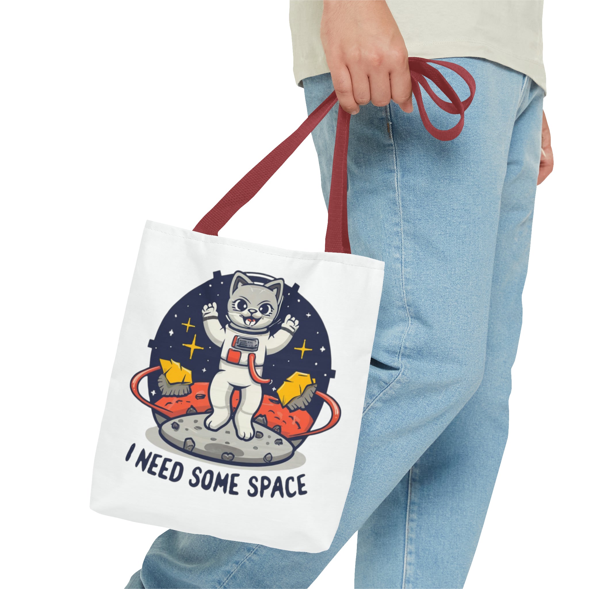 I Need Some Space Tote Bag (AOP)