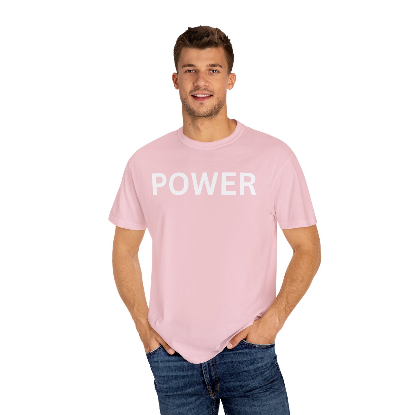 Empowerment Unisex T-Shirt - Garment-Dyed Tee for Motivation, Casual Wear, Gift for Friends, Positive Vibes, Everyday Statement