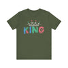 King Unisex Jersey Short Sleeve Tee