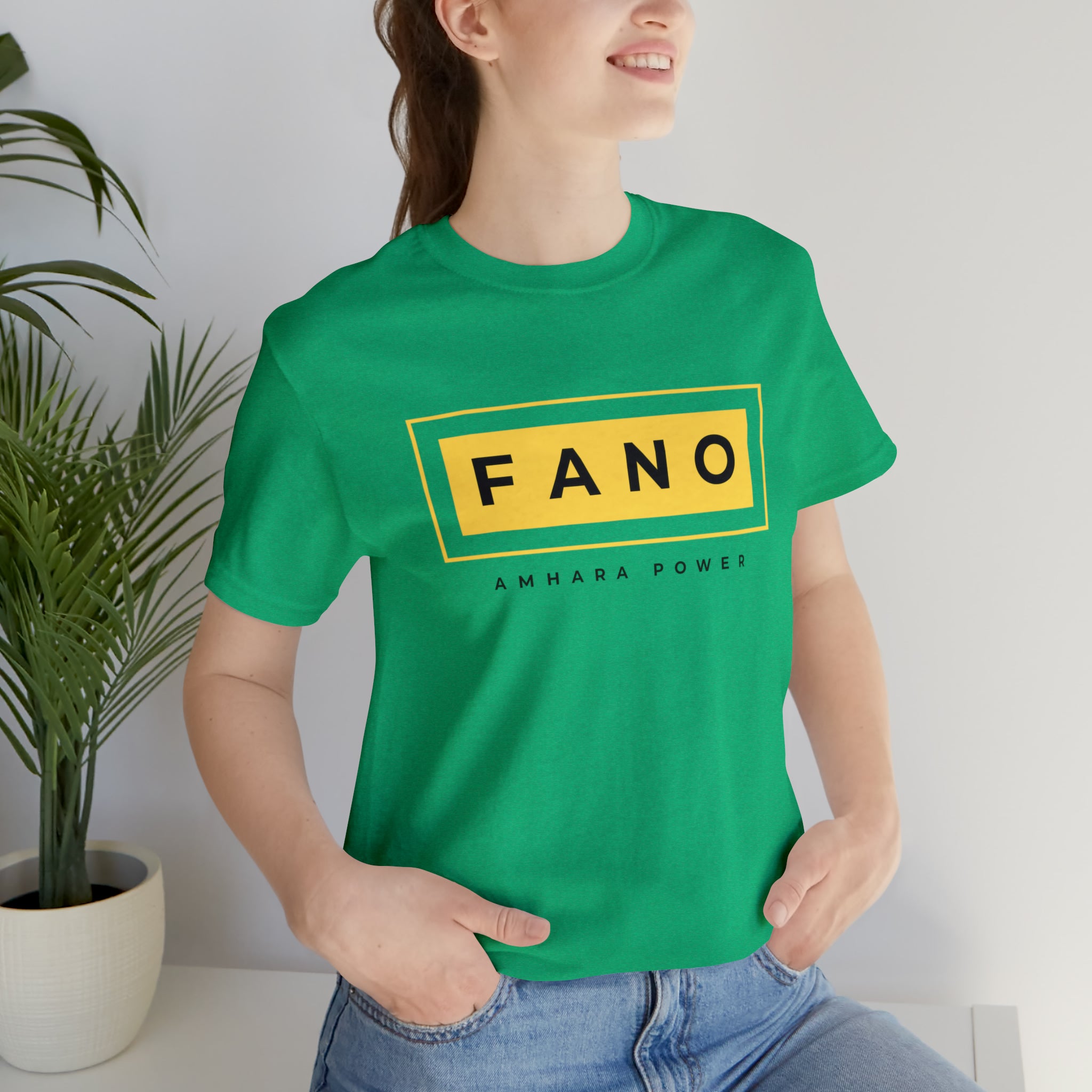 UNISEX FANO YELLOW JERSEY TEE