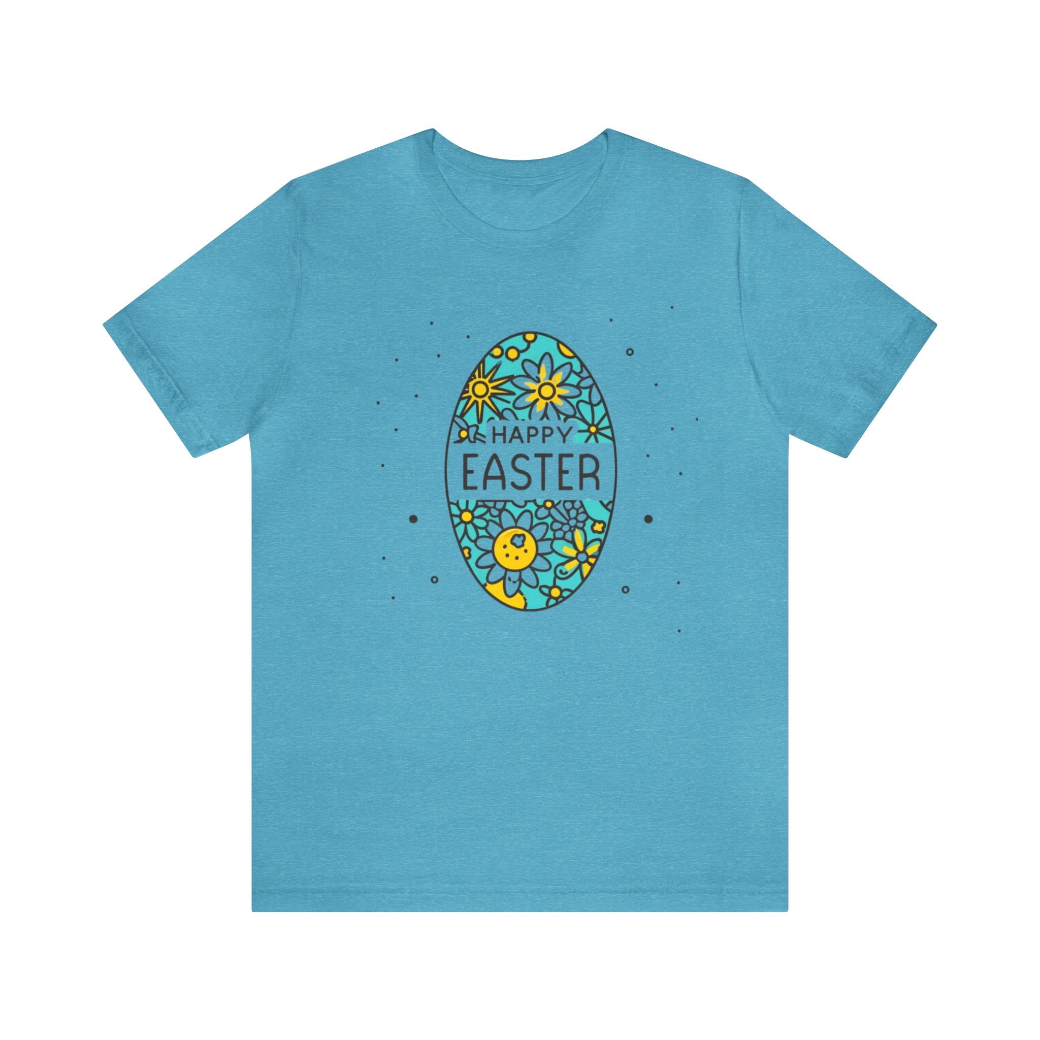 Happy Easter Unisex Jersey Short Sleeve Tee