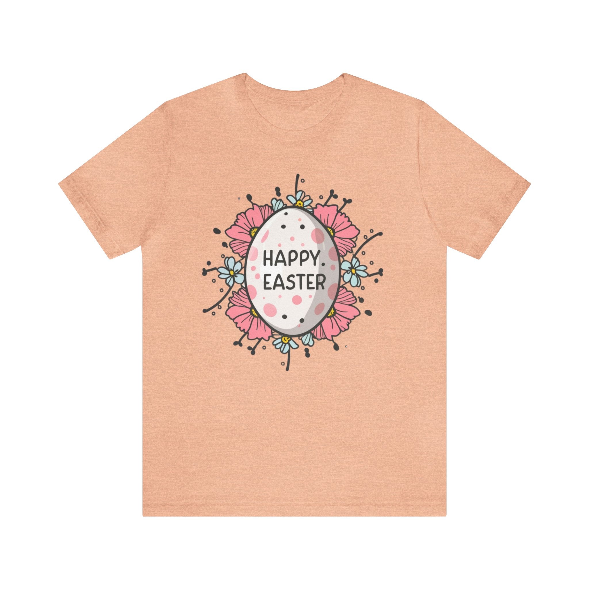 Happy Easter Unisex Jersey Short Sleeve Tee