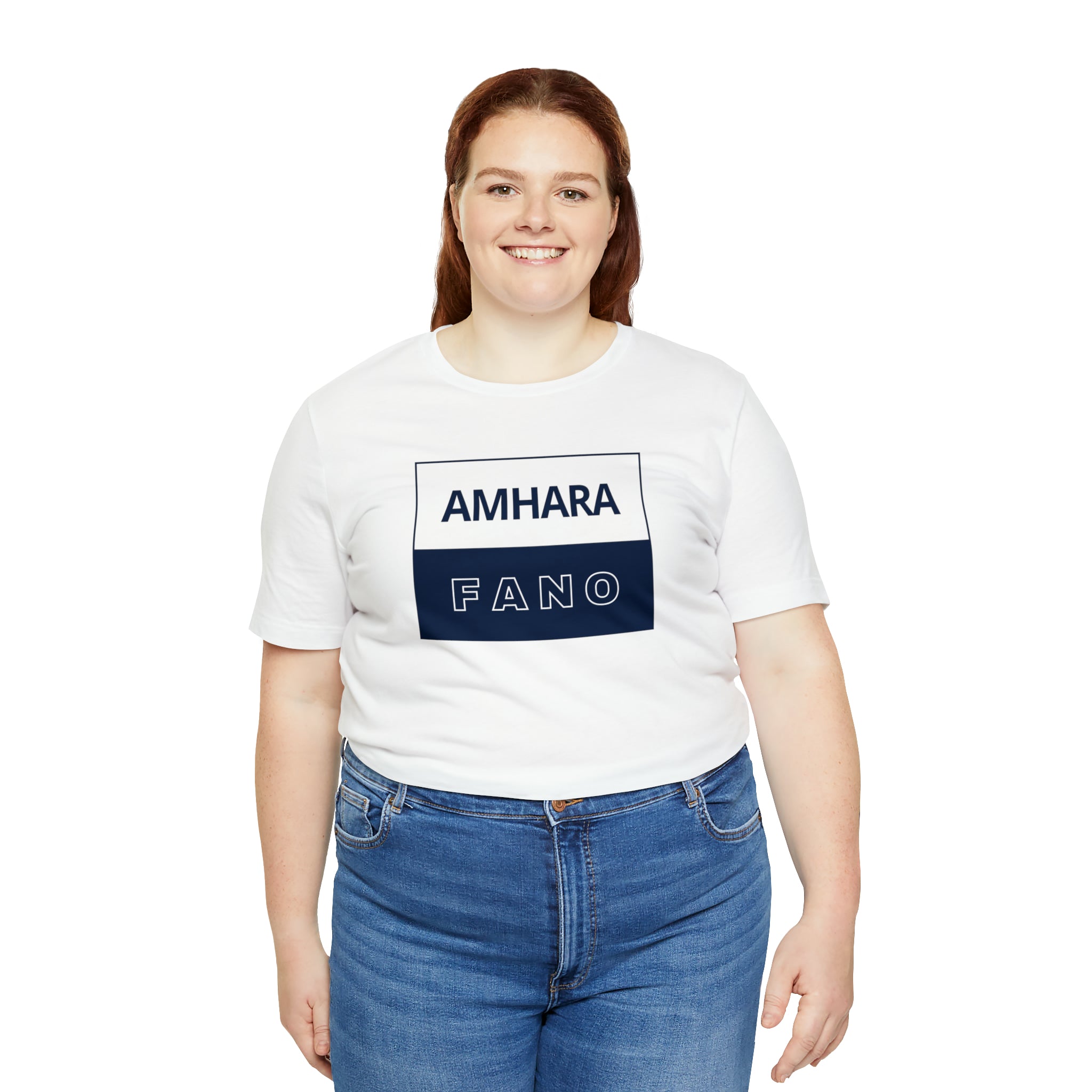 AMHARA FANO UNISEX JERSEY SHORT SLEEVE TEE