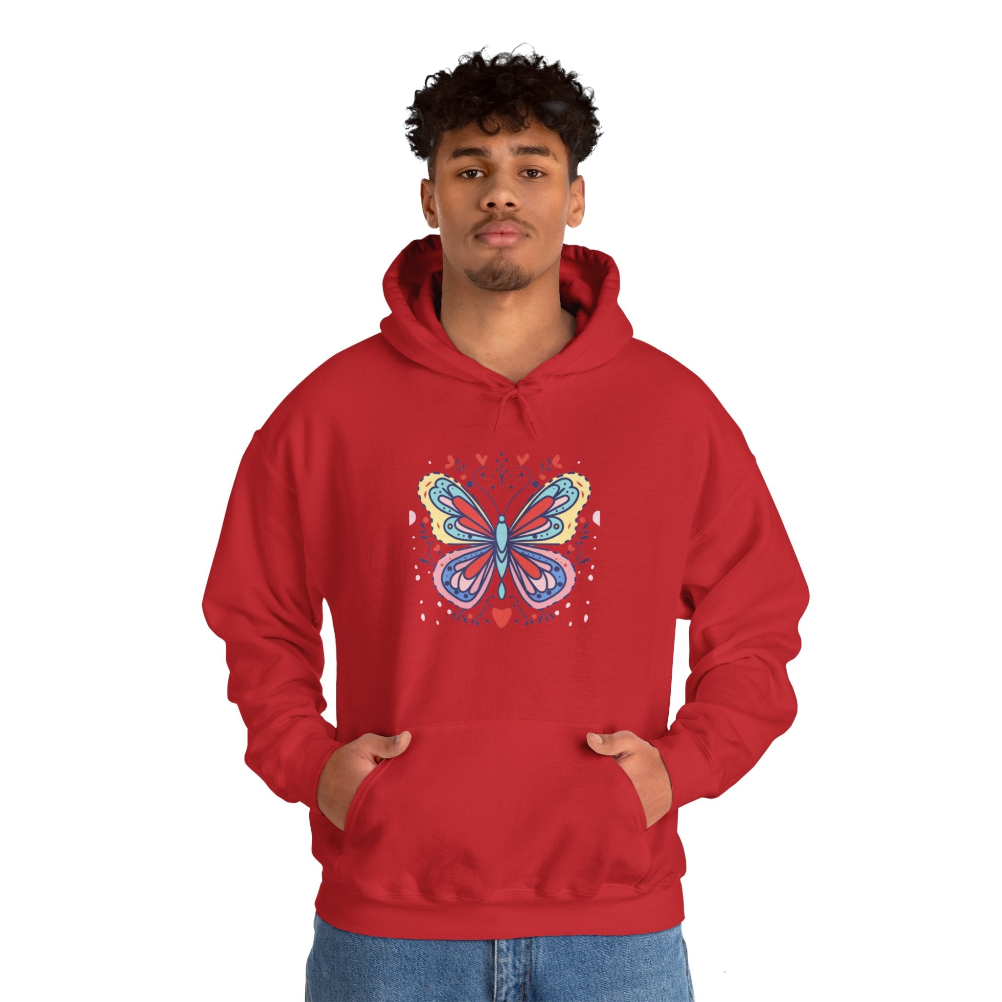 Butterfly Unisex Heavy Blend™ Hooded Sweatshirt