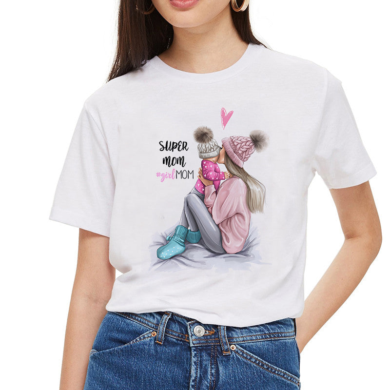 CUTE PRINTED WOMEN'S T-SHIRT