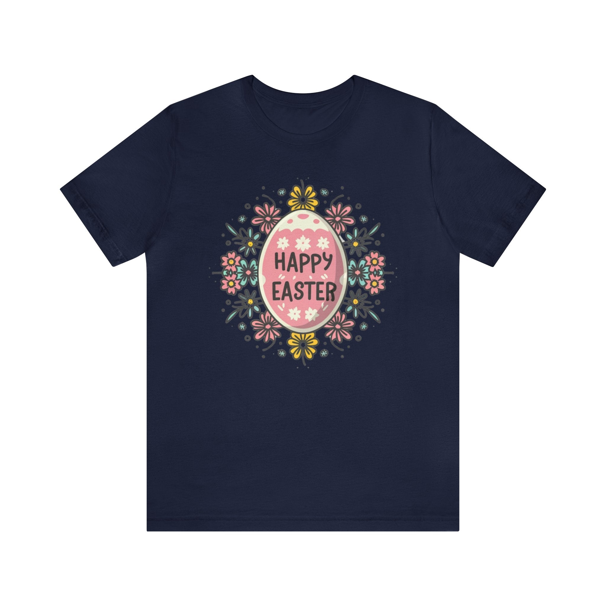 Happy Easter Unisex Jersey Short Sleeve Tee