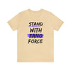 STAND WITH FANO UNISEX JERSEY TEE