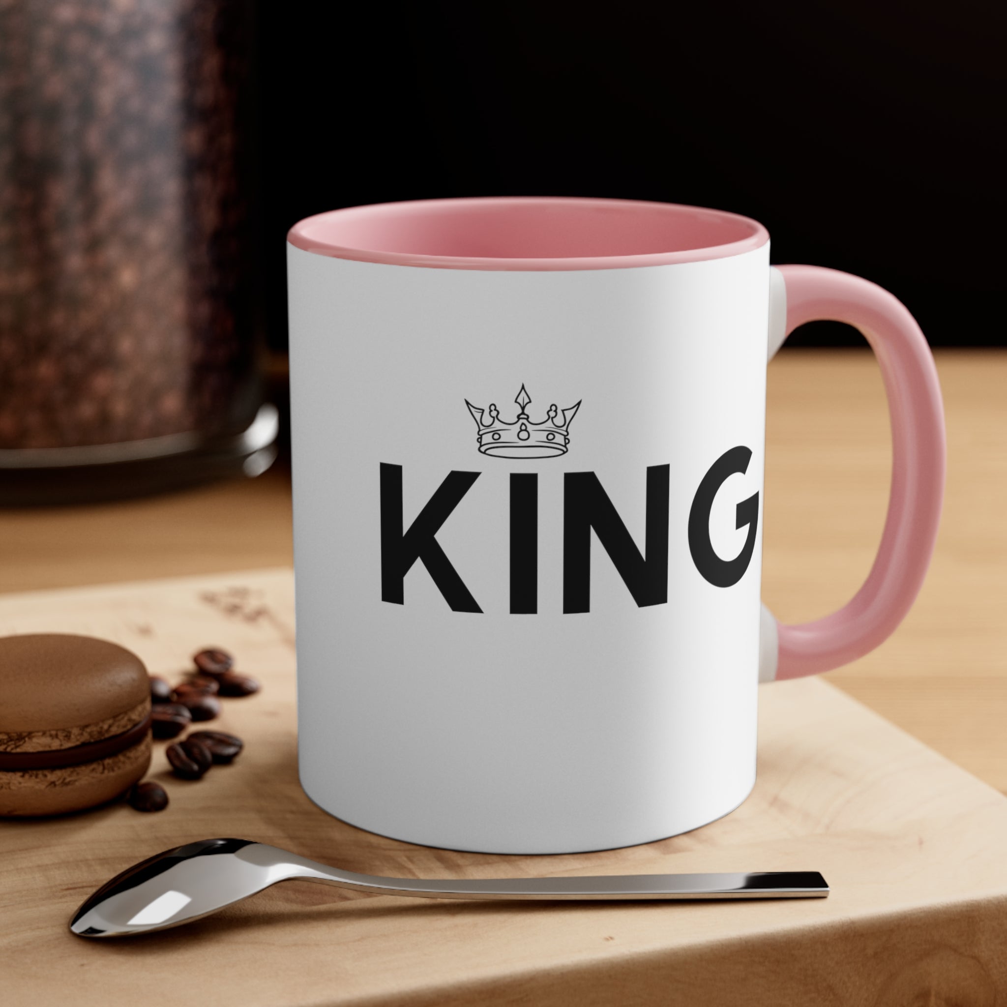 KING White Mug 11oz