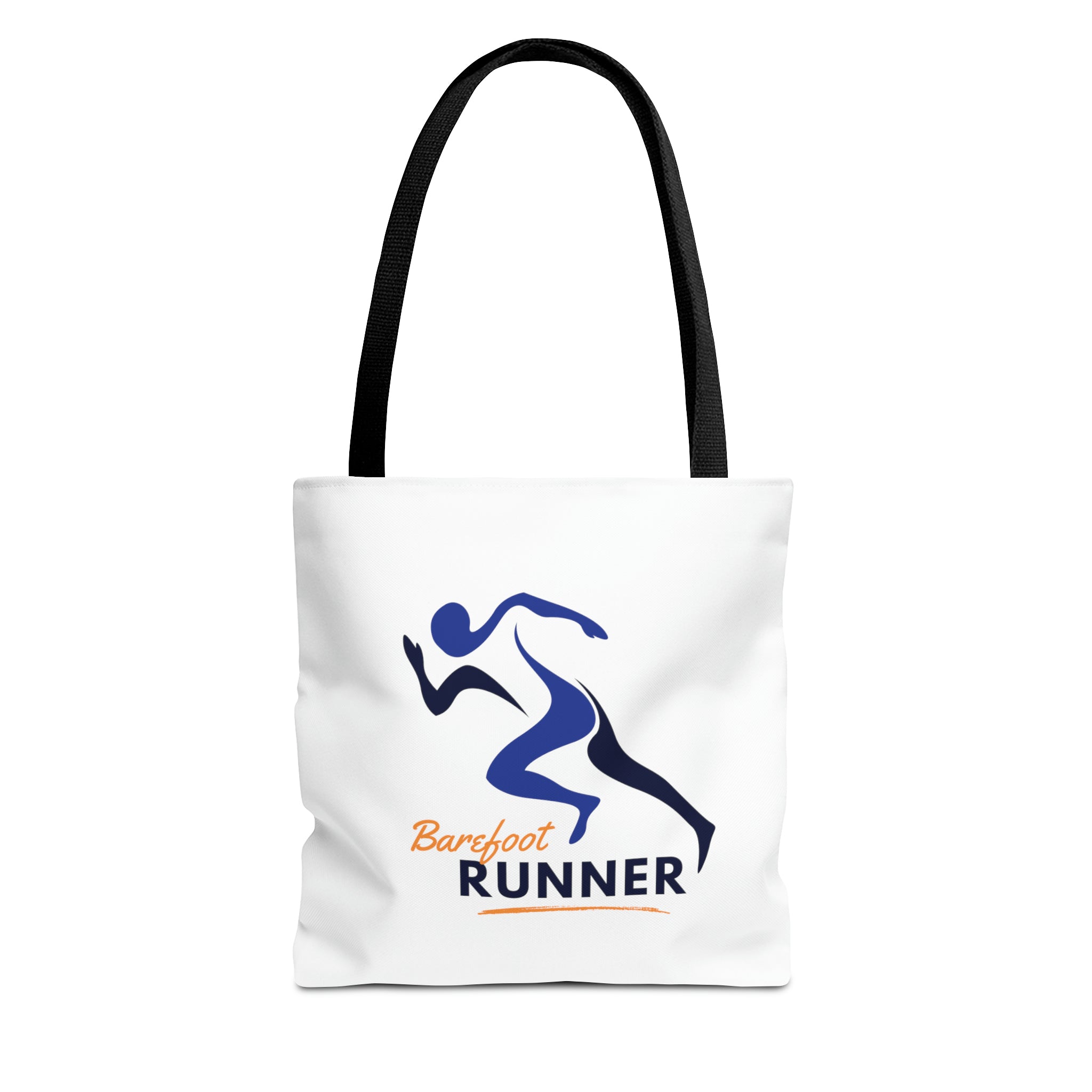 Barefoot Runner Tote Bag (AOP)