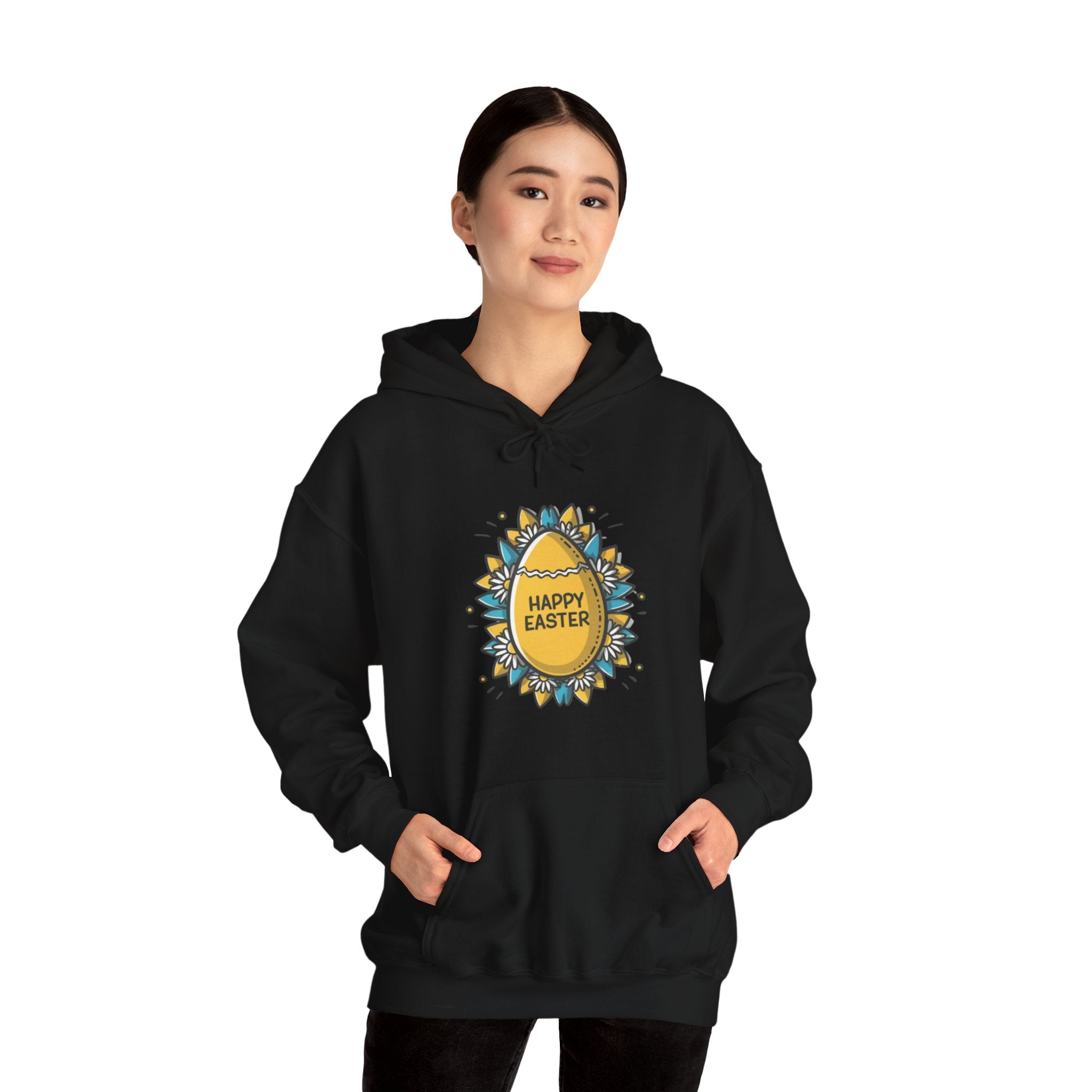 Happy Easter Unisex Heavy Blend™ Hooded Sweatshirt