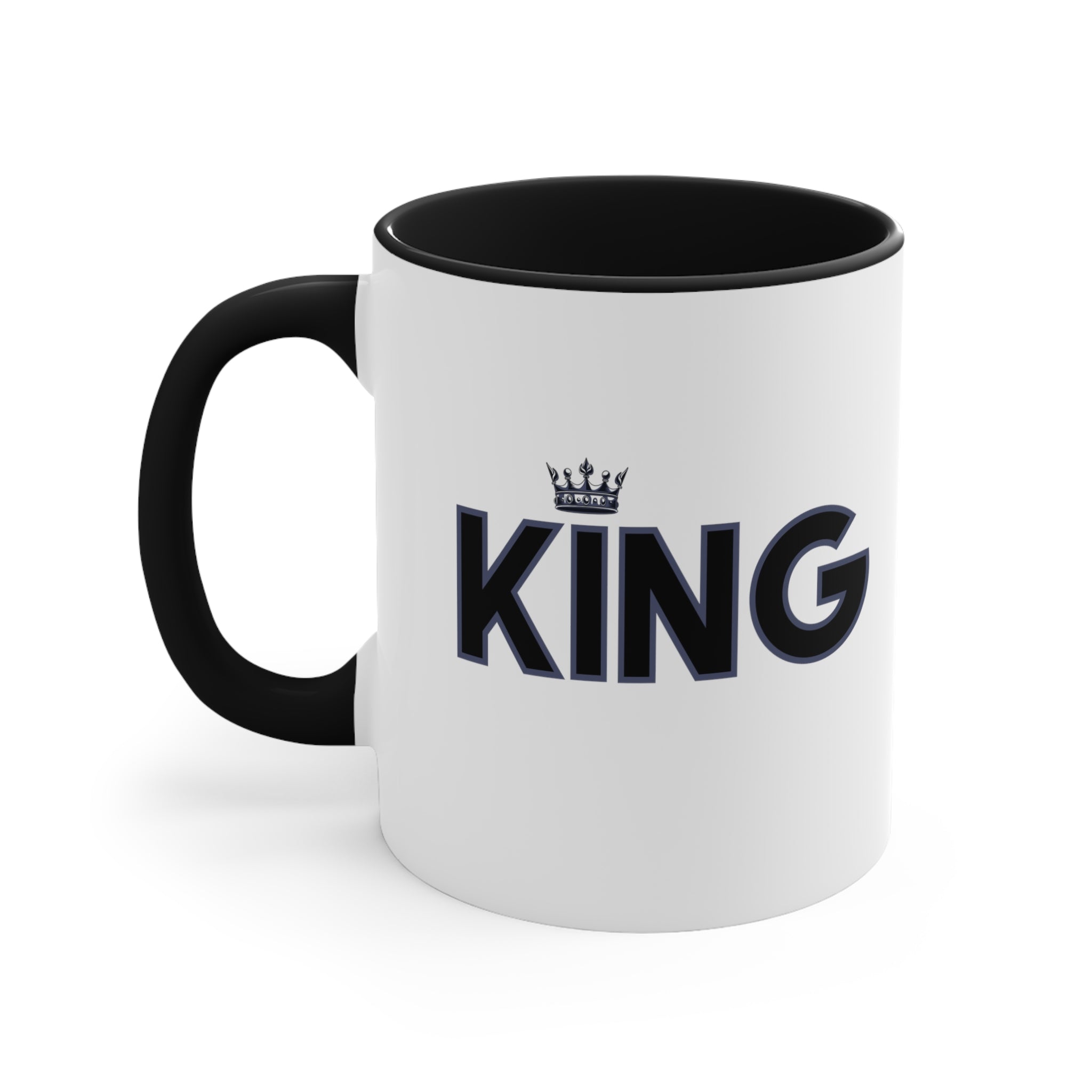 KING White Mug 11oz