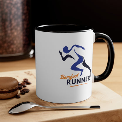 Barefoot Runner White Mug 11oz