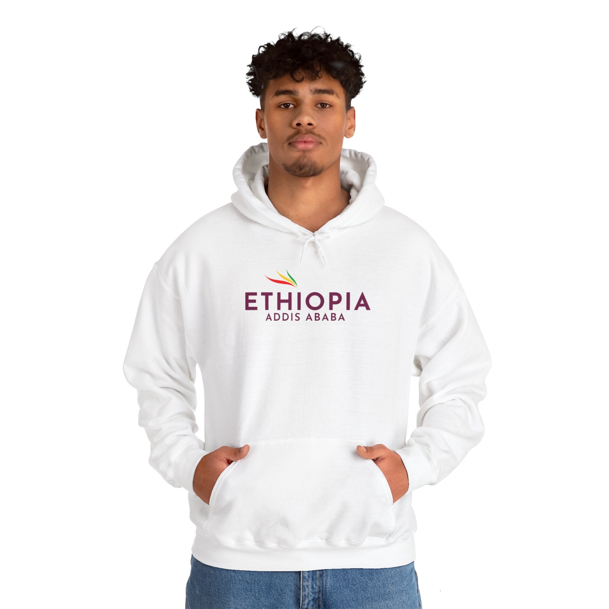 Ethiopia Addis Ababa Unisex Heavy Blend™ Hooded Sweatshirt