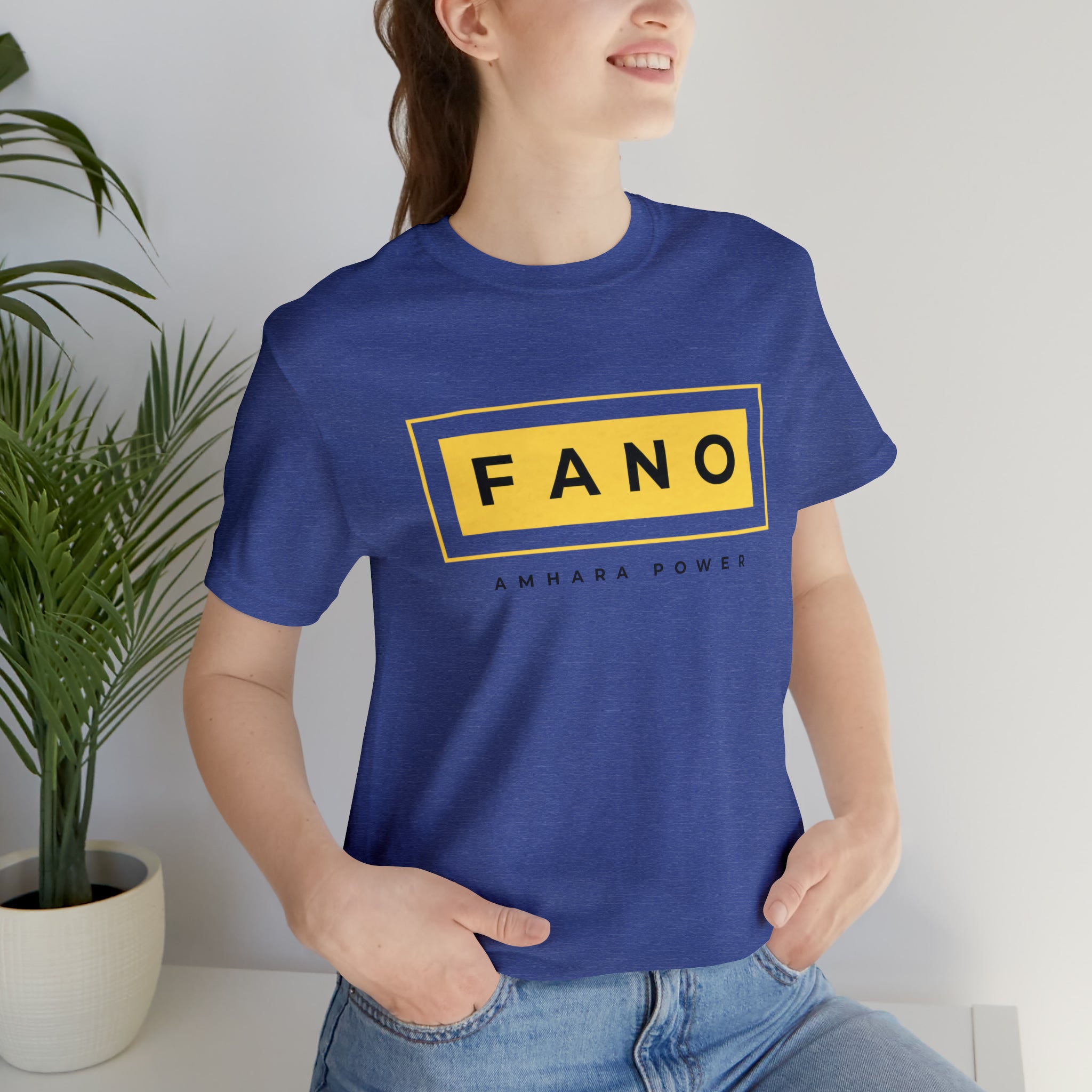 UNISEX FANO YELLOW JERSEY TEE