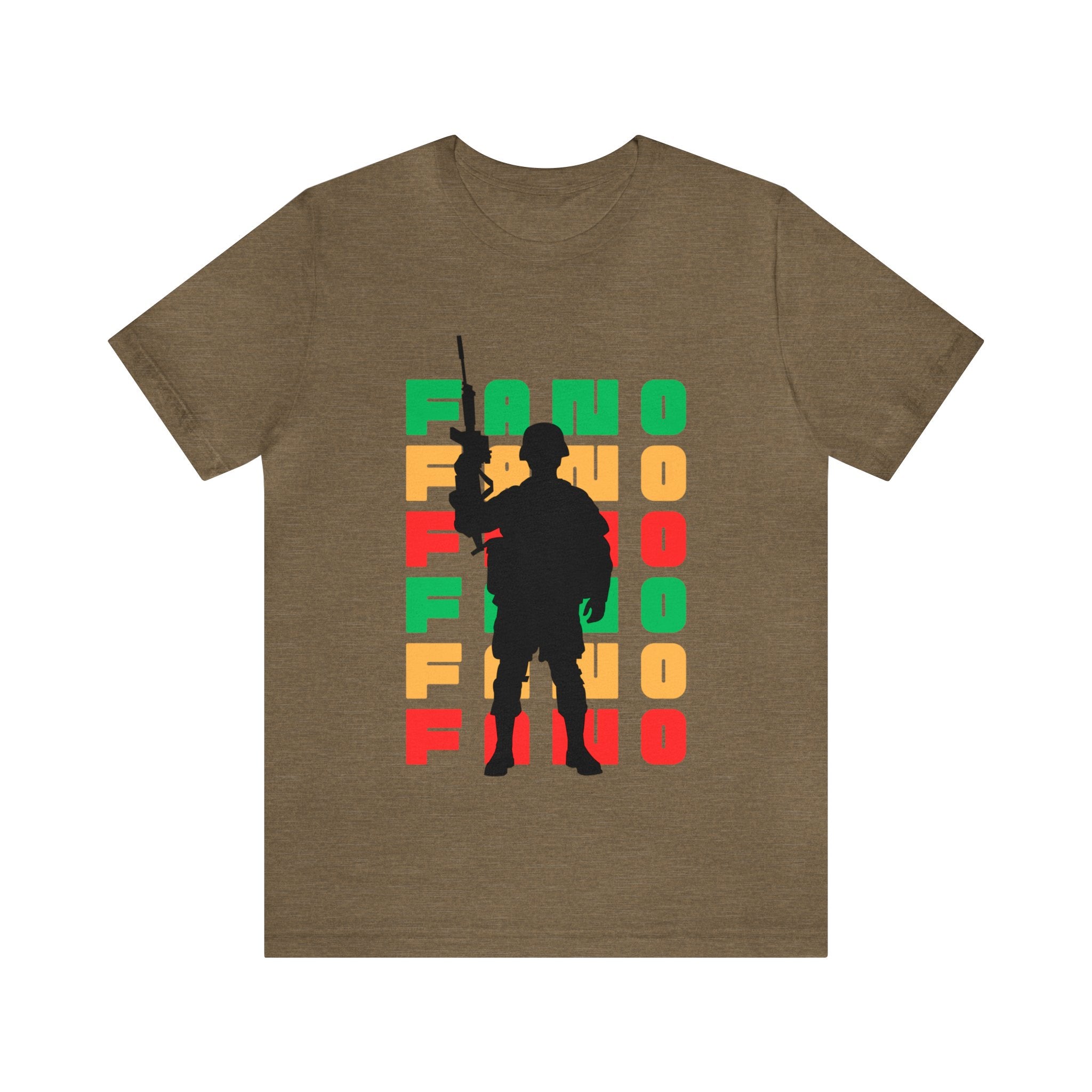 FLAG FANO ARMY UNISEX JERSEY T-SHIRT