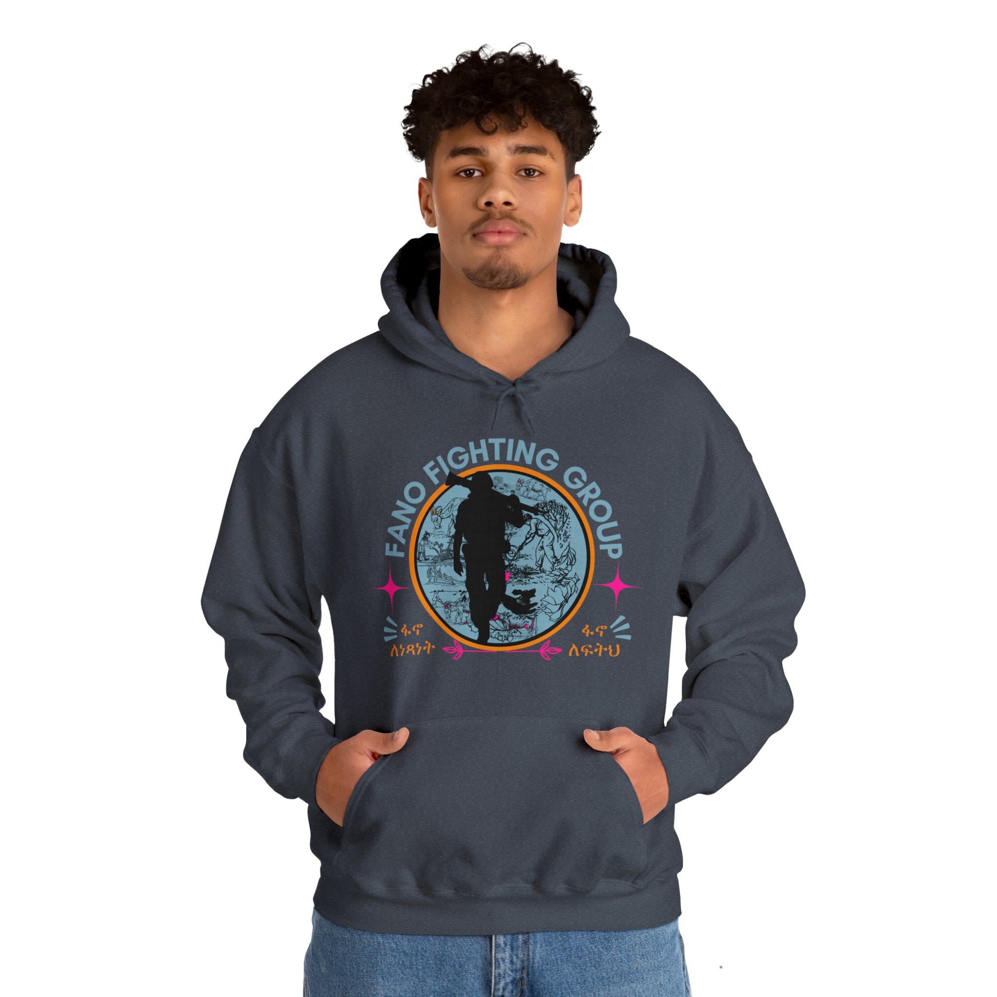 FANO FIGHTING GROUP UNISEX HEAVY BLEND HOODIE