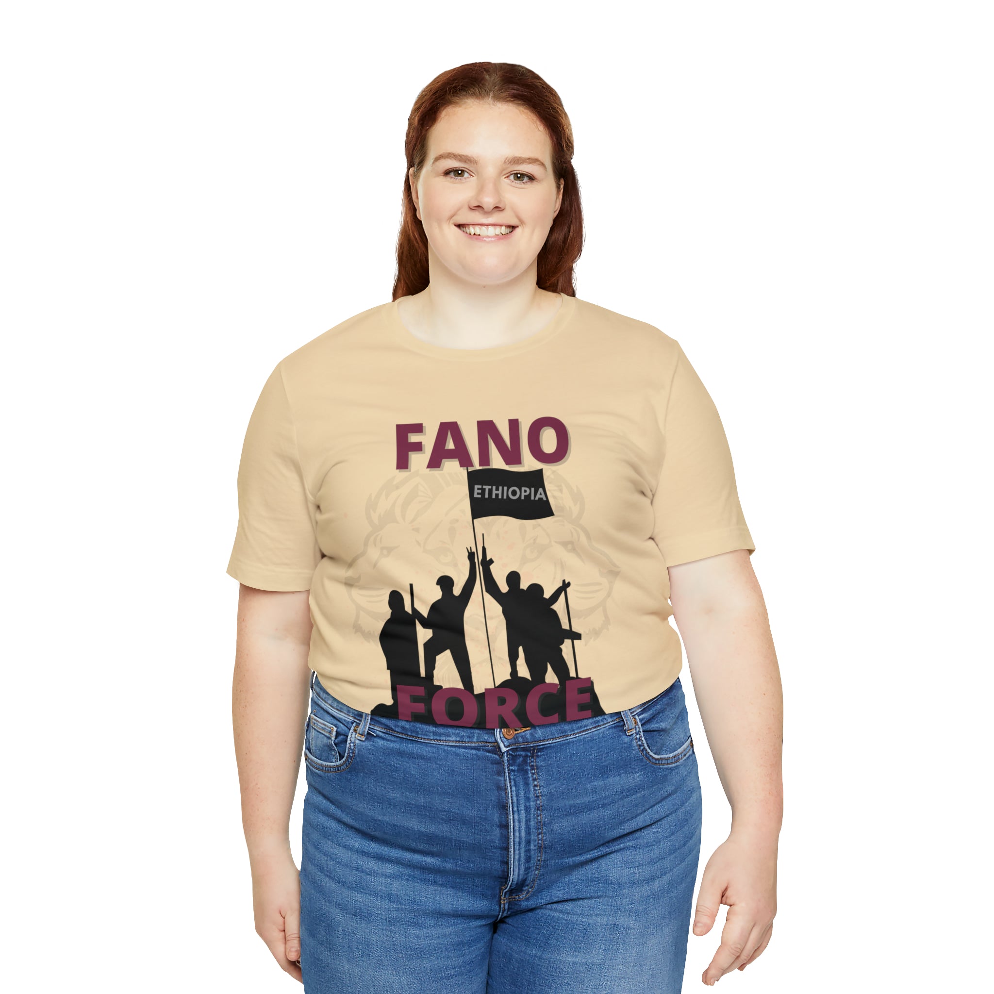 FANO GROUP WITH LION UNISEX JERSEY T-SHIRT