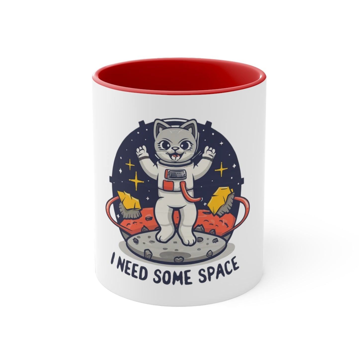 I Need Some Space White Mug 11oz