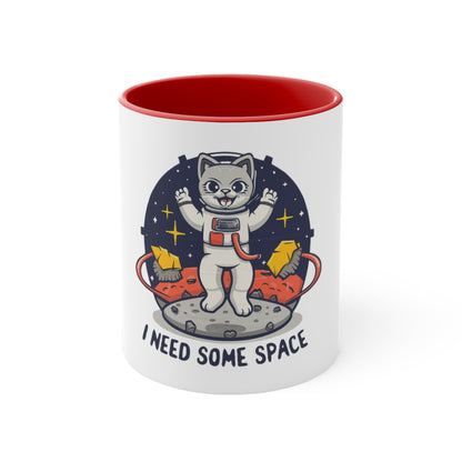 I Need Some Space White Mug 11oz