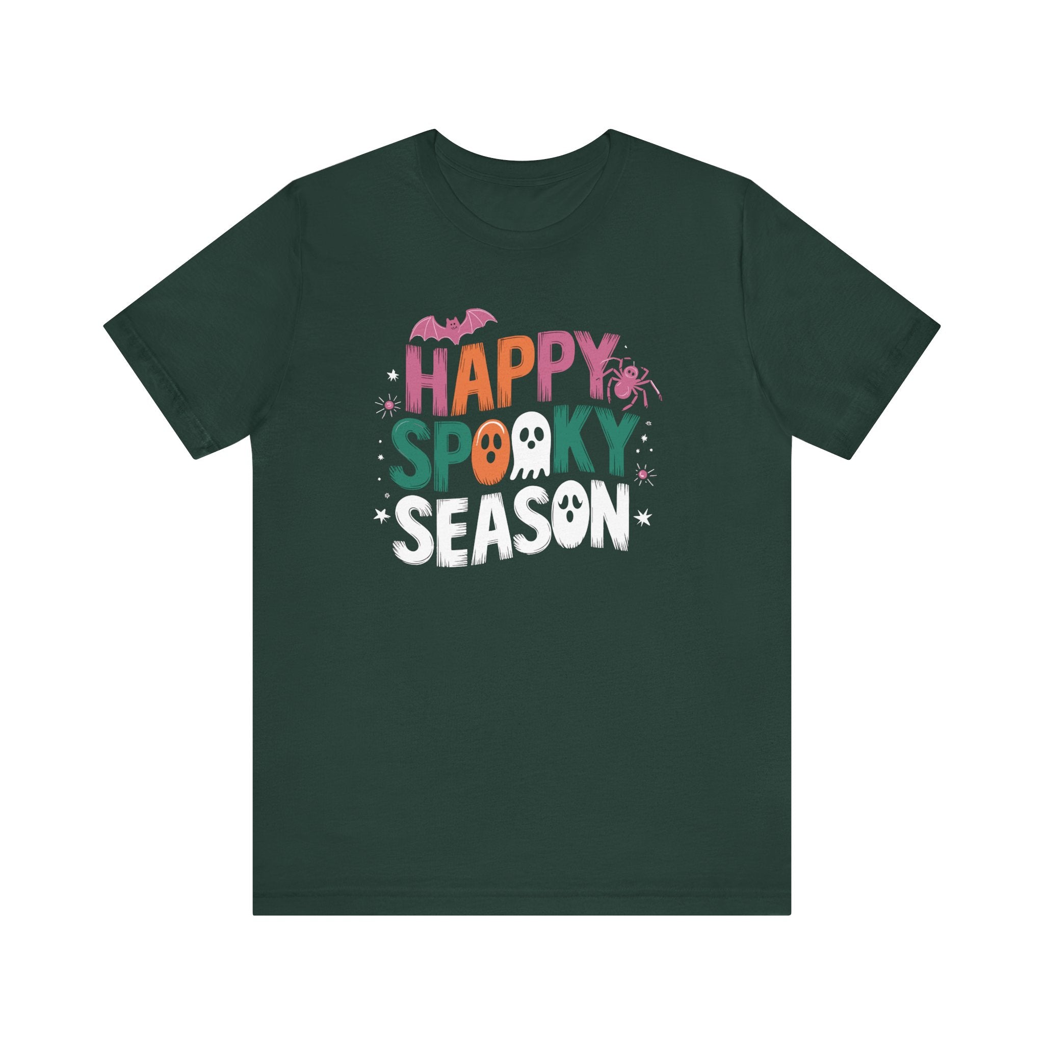 Happy Spooky Season Unisex Jersey Short Sleeve Tee