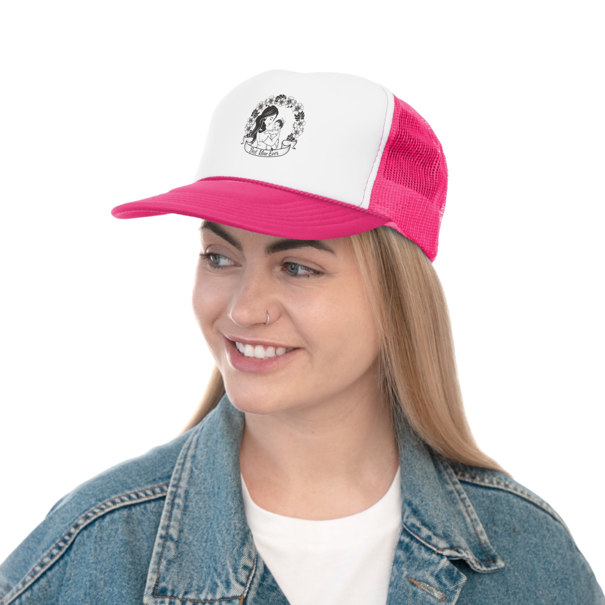 Best Mom Ever Trucker Caps