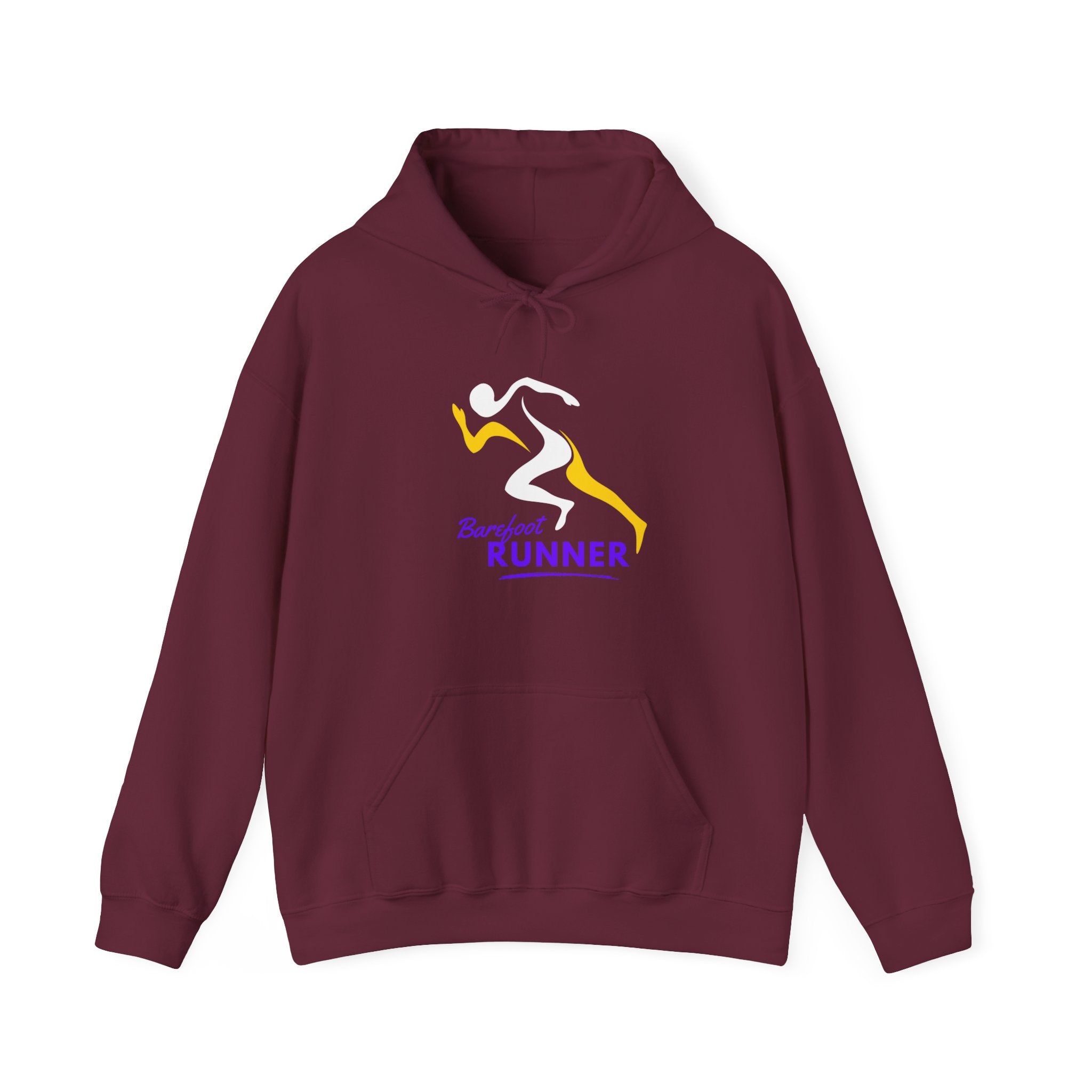 Barefoot Runner Unisex Heavy Blend™ Hooded Sweatshirt