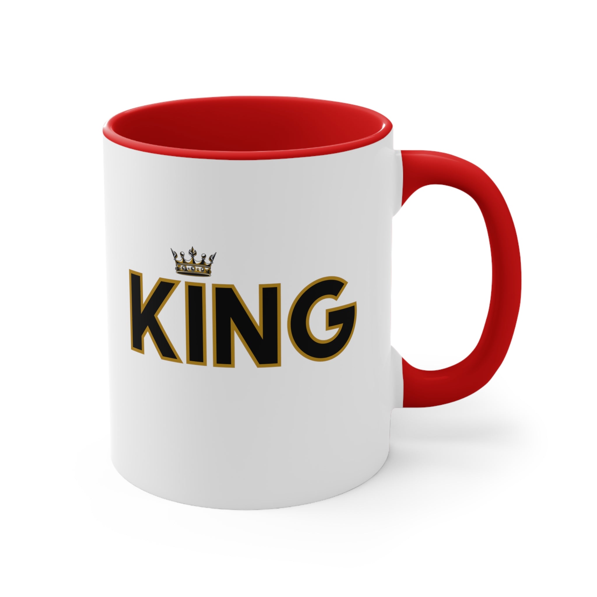 KING White Mug 11oz