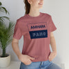 AMHARA FANO UNISEX JERSEY SHORT SLEEVE TEE