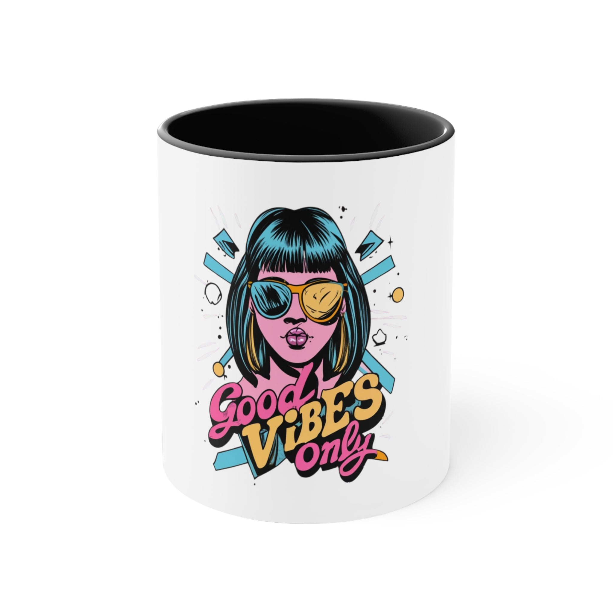 Good Vibes Only White Mug 11oz