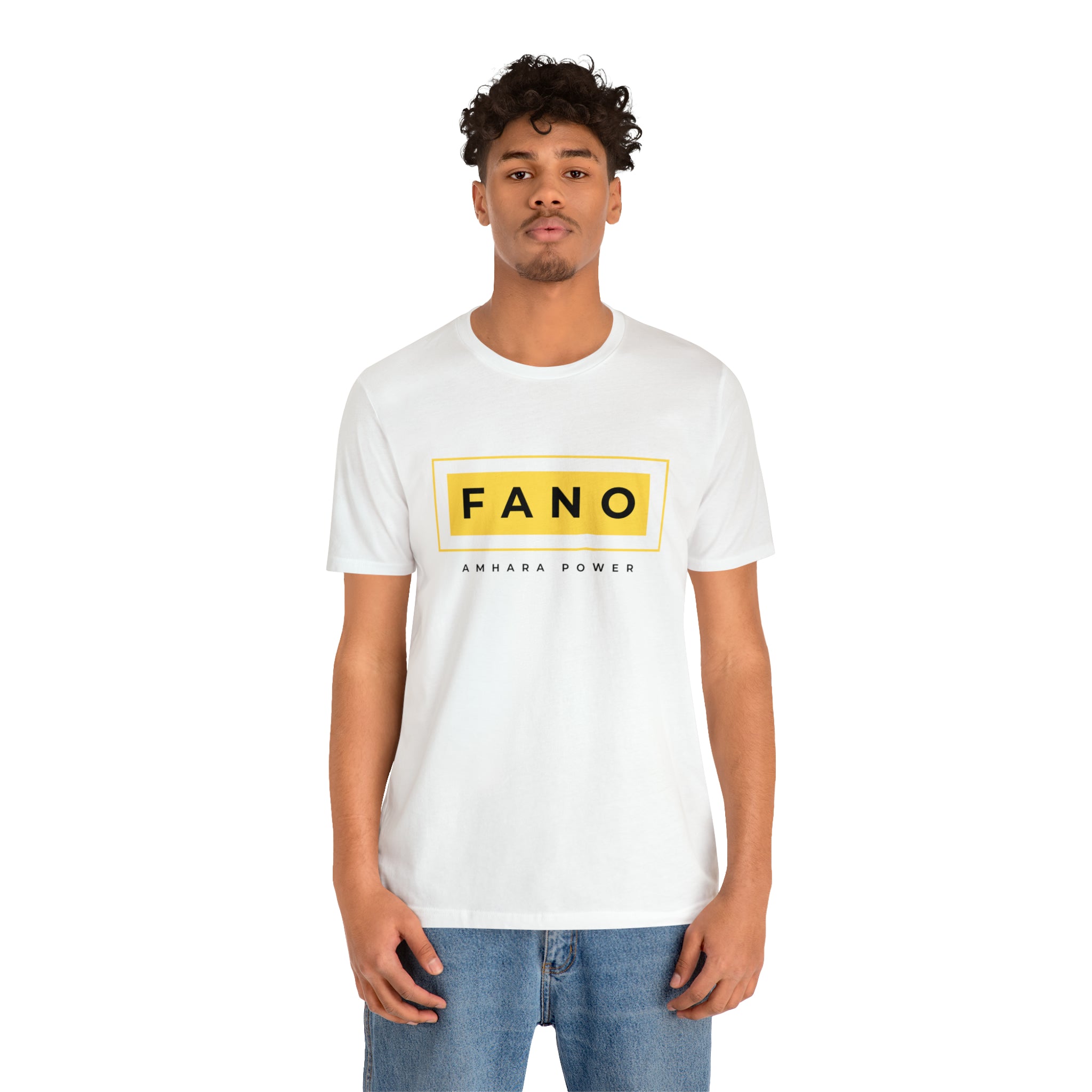 UNISEX FANO YELLOW JERSEY TEE