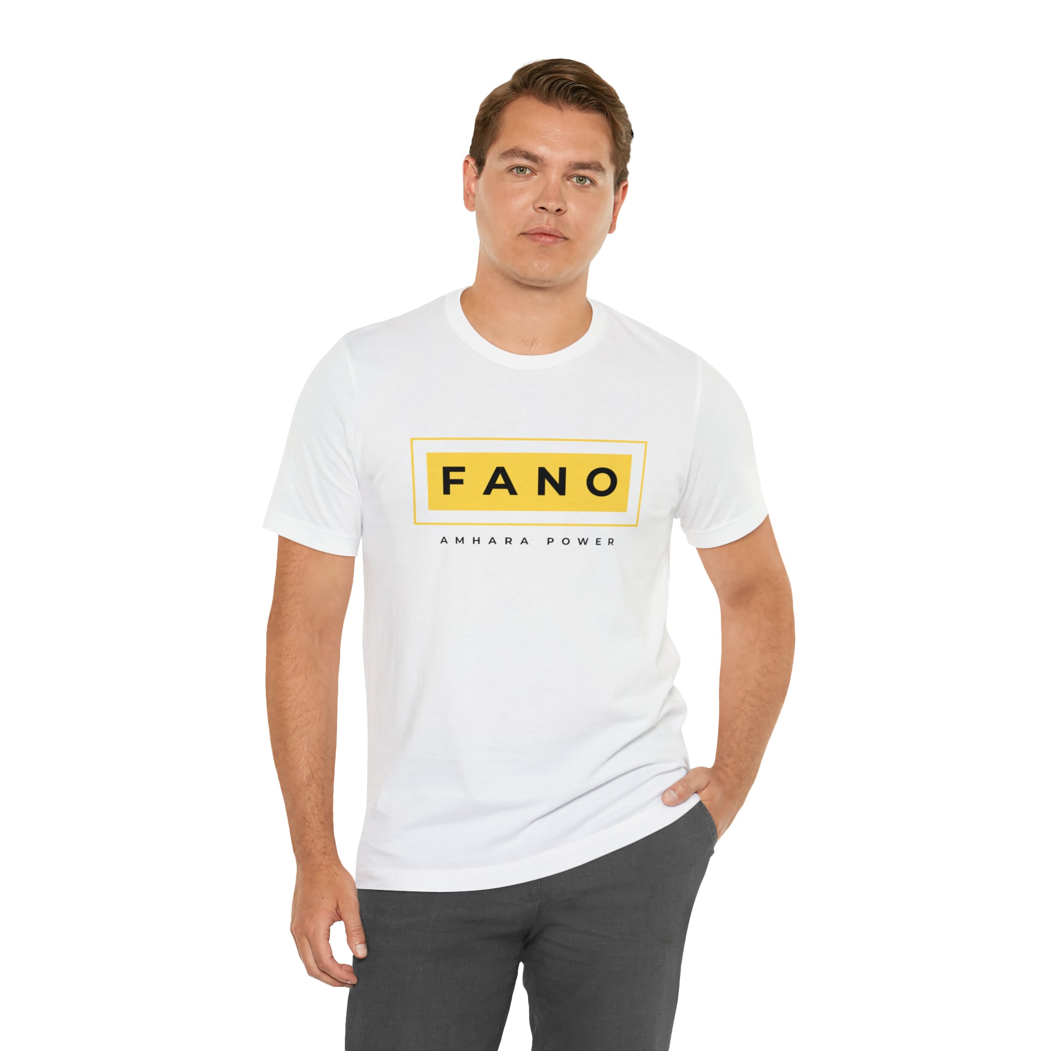 UNISEX FANO YELLOW JERSEY TEE