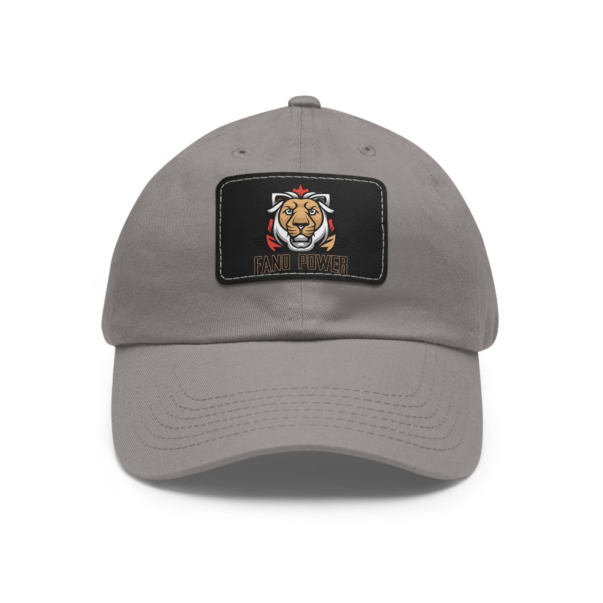 Fano Power  Dad Hat with Leather Patch (Rectangle)