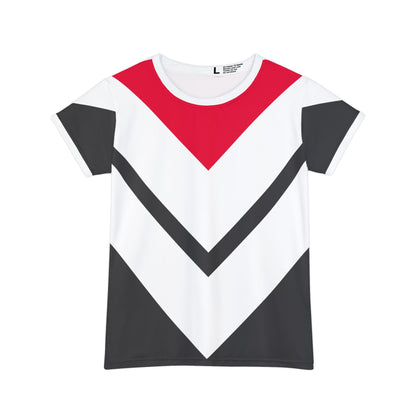 Women's Red vibrant Short Sleeve Shirt (AOP)