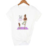 CUTE PRINTED WOMEN'S T-SHIRT