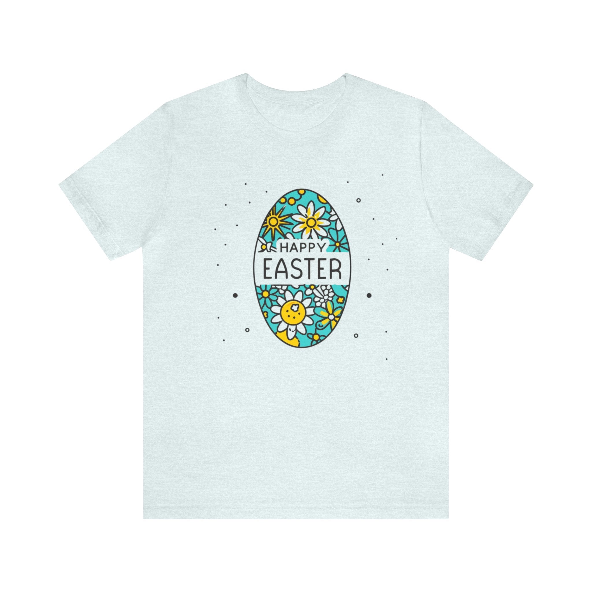 Happy Easter Unisex Jersey Short Sleeve Tee