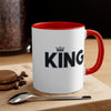 KING White Mug 11oz