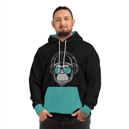 Cool Monkey Graphic Hoodie | Music Lover Apparel