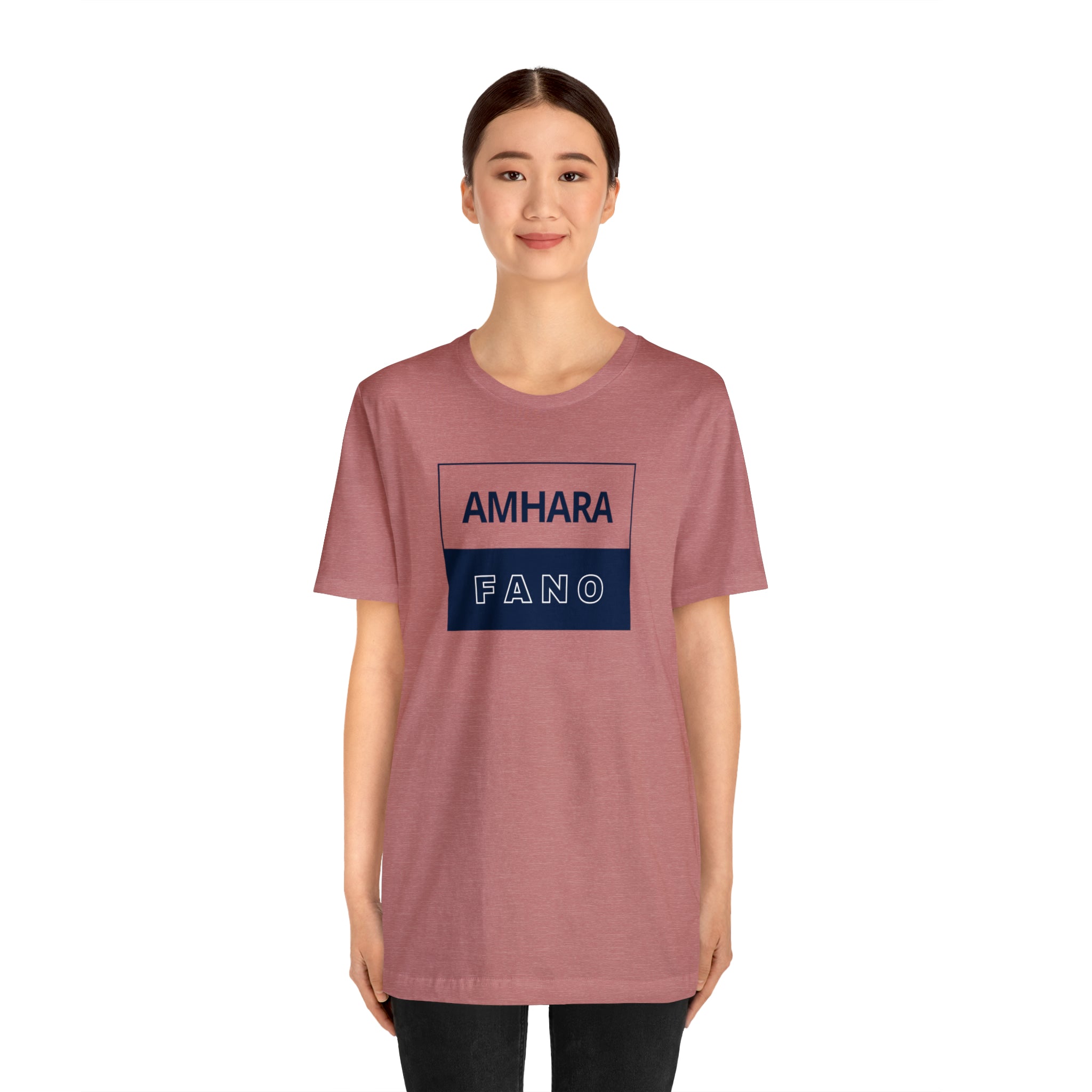 AMHARA FANO UNISEX JERSEY SHORT SLEEVE TEE