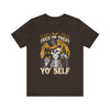 Trick or Treat yo Self Unisex Jersey Short Sleeve Tee